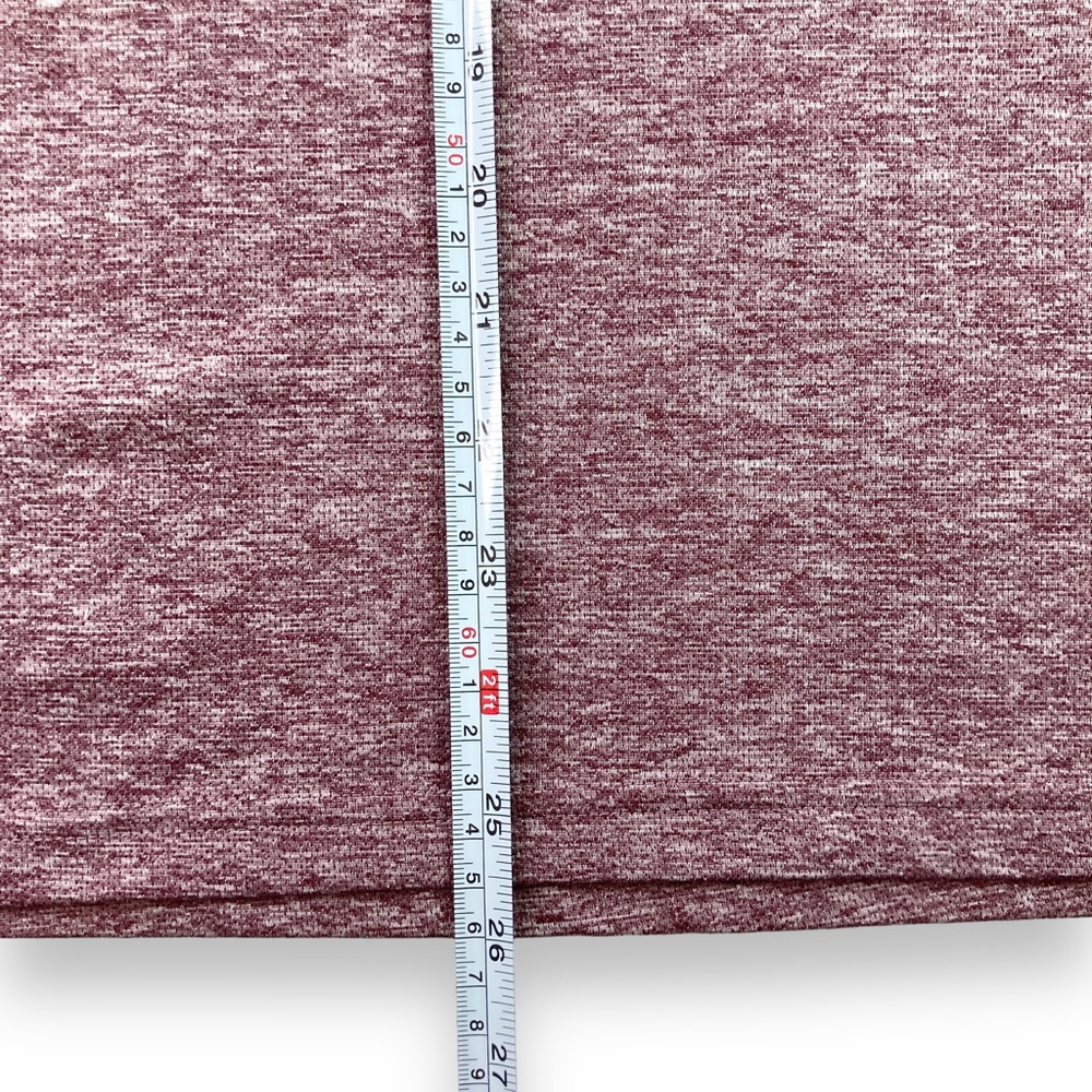 Champion T-Shirt Men's‎ Medium Duo Dry Maroon Red Wicking Short Sleeve Crew Neck - Picture 7 of 8